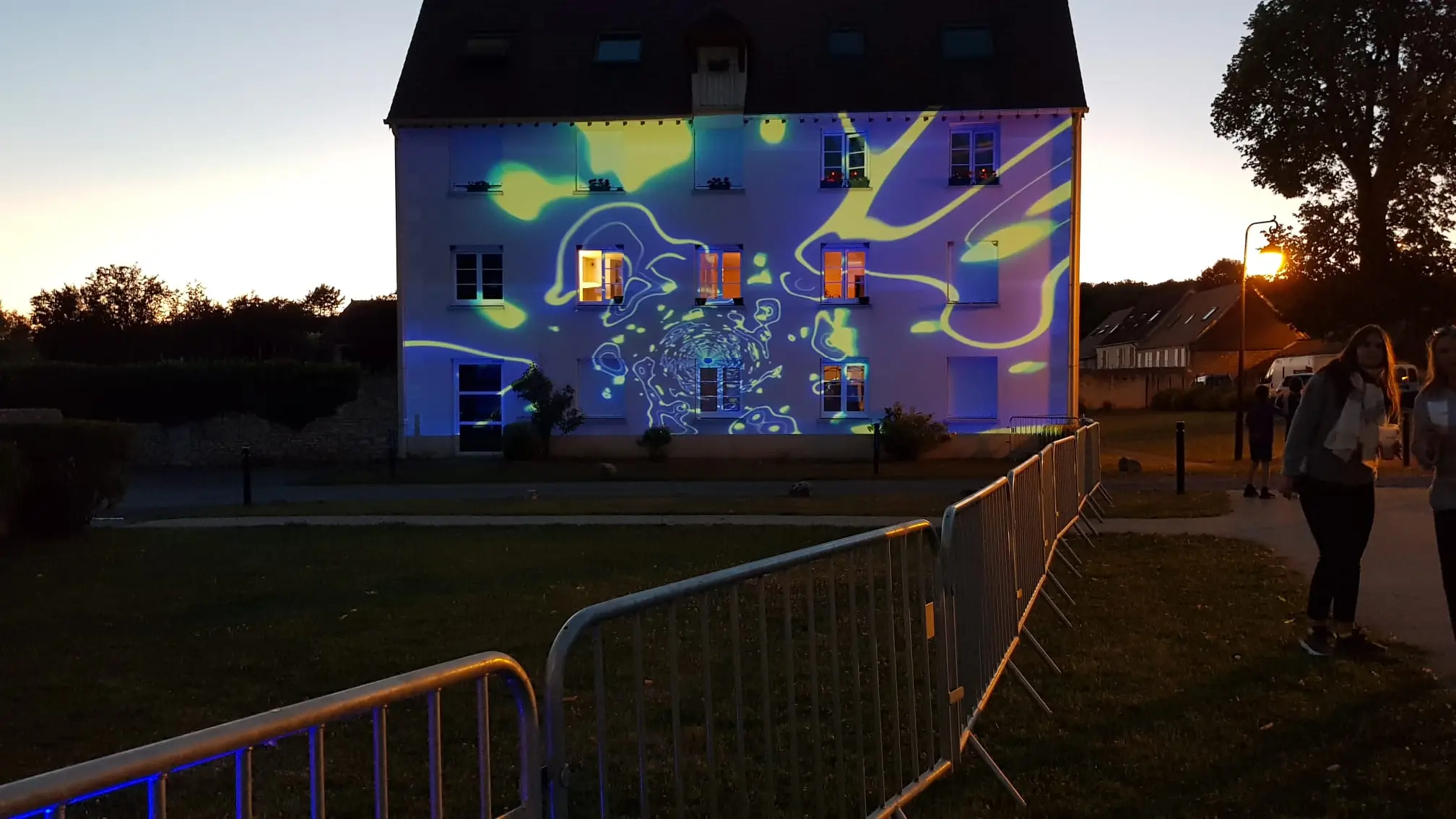 Mapping vidéo projection architecturale - Vendée Sonorisation