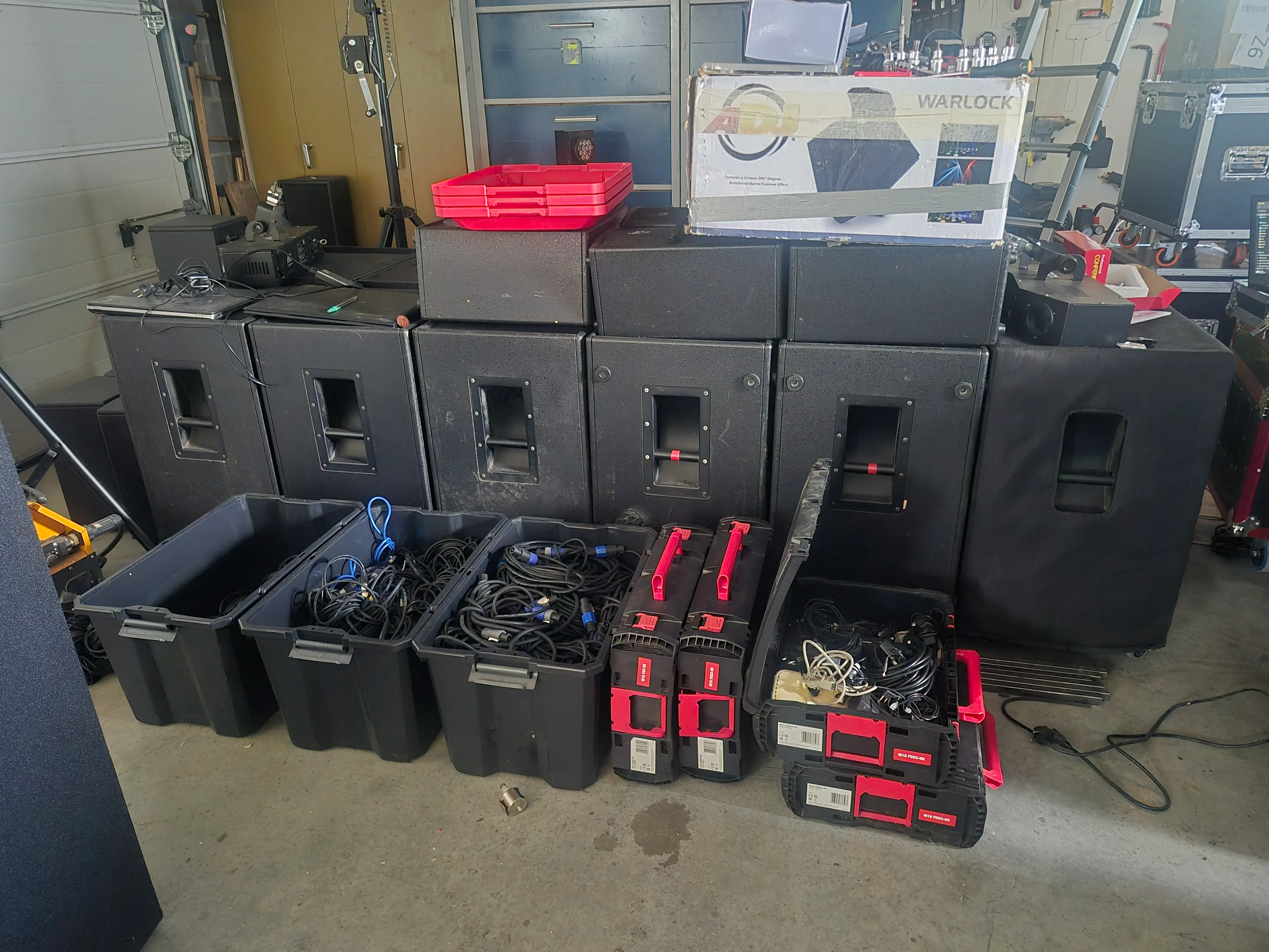 Préparation Matériel Client - Service Location - Vendée Sonorisation